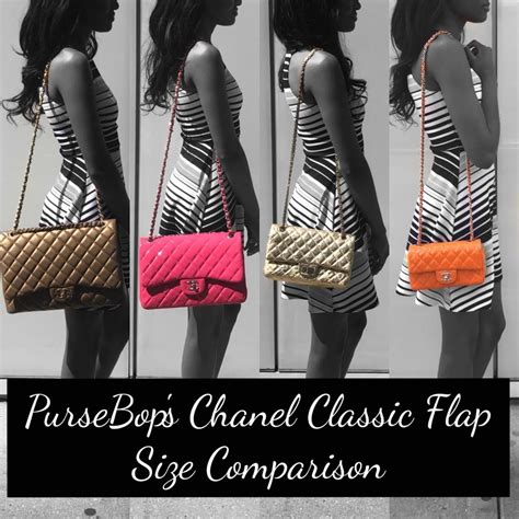 chanel classic flap bag尺寸|Chanel Bag Size Comparison: Classic Flap vs Reissue.